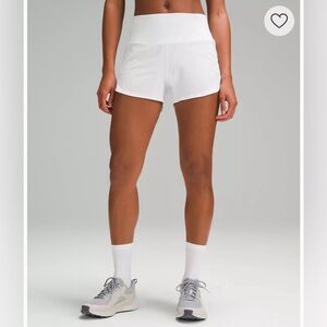 White Lululemon Shorts